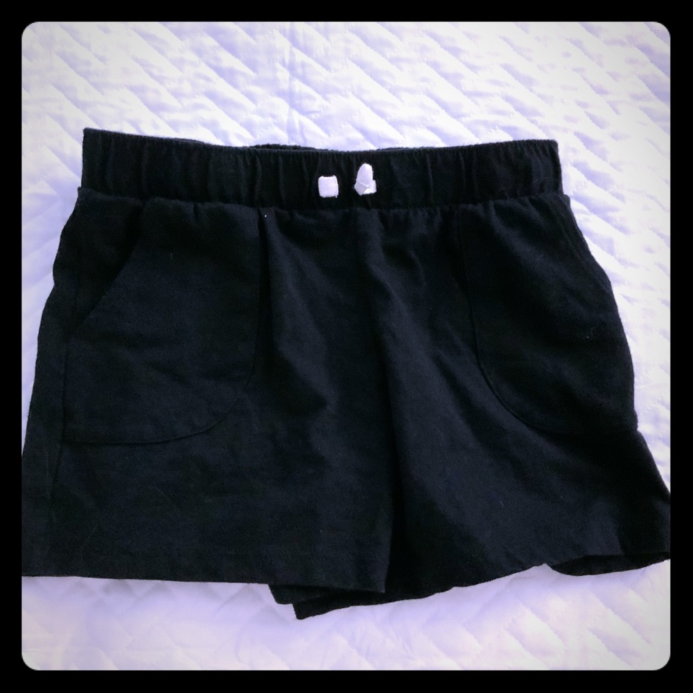 Black shorts